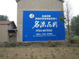  平利墙体广告在乡镇、农村市场的媒体优势