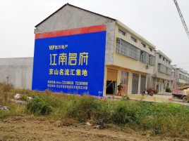  平利农村墙体广告在不同形式上面展现的不同特色