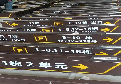  平利广告标识中，常见的几种安装方式。