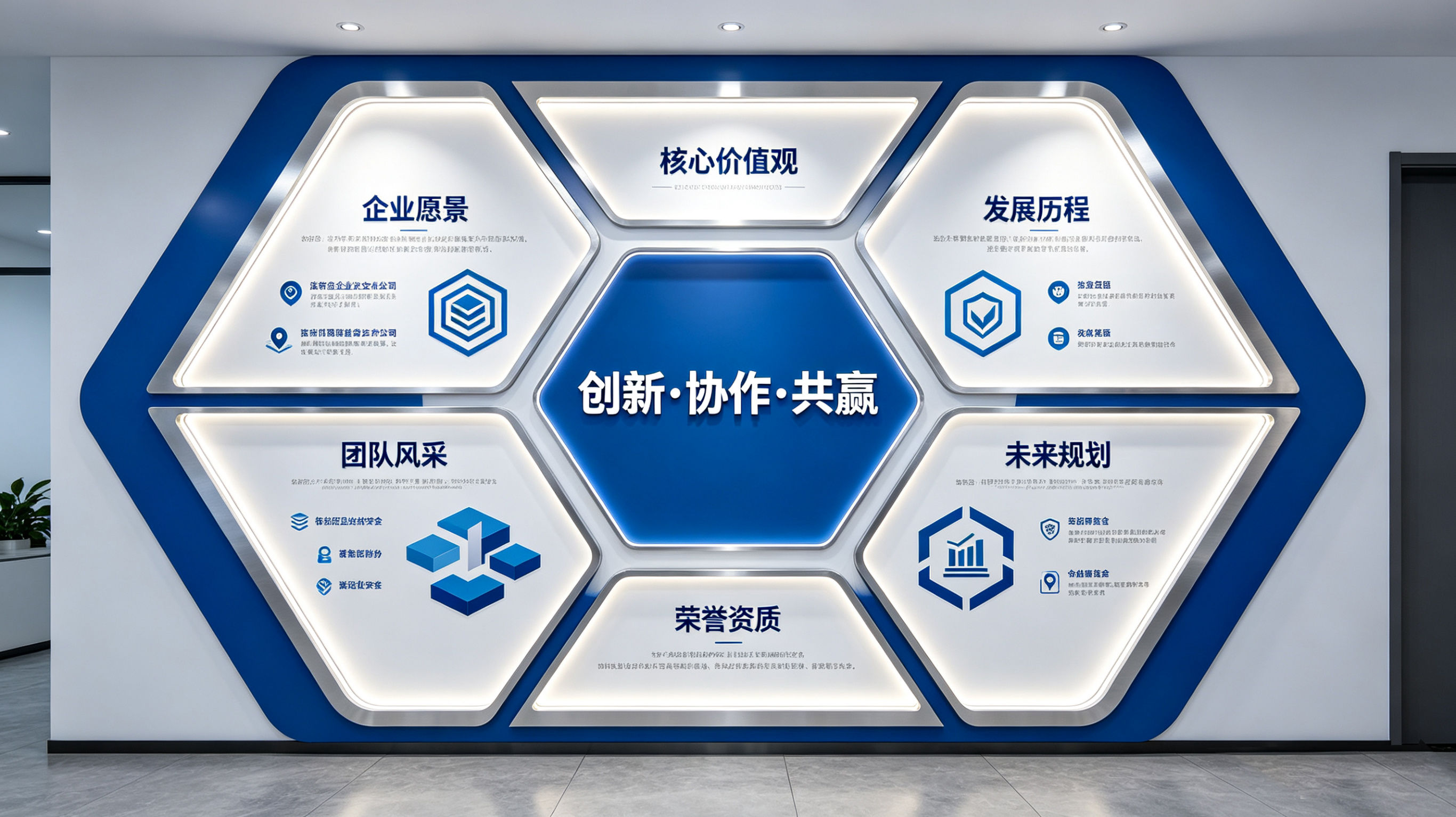  平利企业文化墙六边形避坑指南（新手常犯5个错误）